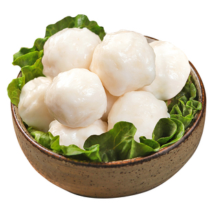 百年潮香墨斗丸手打墨鱼丸子花枝丸潮汕特产火锅烧烤食材250g*2包