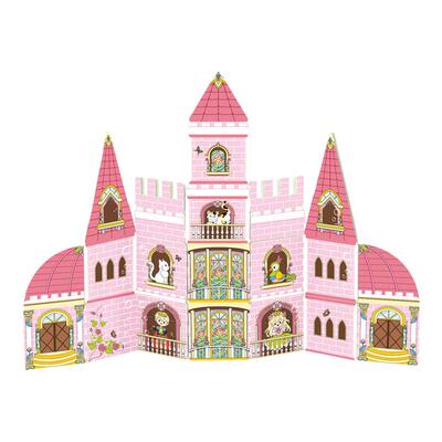 创意城堡拼图玩具女孩过生日礼物