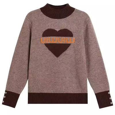 半高领毛衣女秋冬加厚针织打底衫