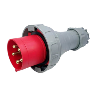 工业航空插头32A防水IP67插座3芯4三相电380v公母63A连接器防尘