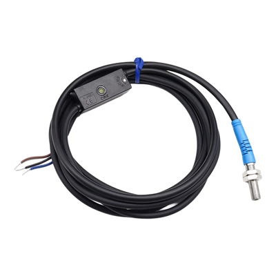 漫反射激光光电开关光电传感器对射防水远距离区域检测三线M3M4M6