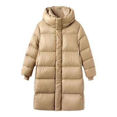 巴拉巴拉鹅绒服男女童中长款外套