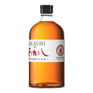 明石（AKASHI）5年陈酿红标威士忌500ml单支装日本原瓶进口洋酒