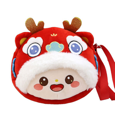 龙年包包儿童斜挎包新年包包宝宝