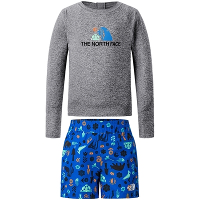 北面小童防晒速干运动套装