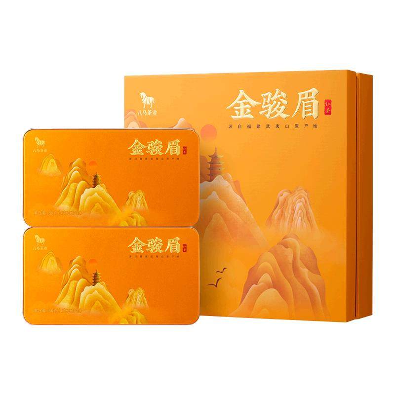八马茶业特级金骏眉红茶礼盒装160g