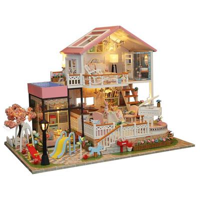 diy小屋别墅甜言蜜语手工3D立体拼图房子玩具模型拼装圣诞节礼物