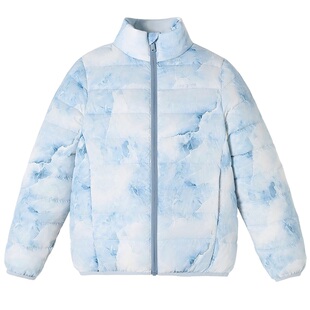 Navigare意大利小帆船童装儿童泡芙羽绒服2025秋冬短款御寒外套