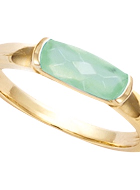 法国进口JFB厚包金简约百搭戒指