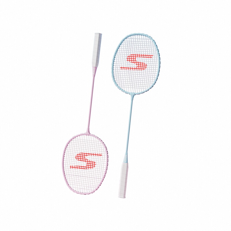 羽毛球拍正品旗舰店单双拍套装儿童成人超轻全碳素纤维专业耐打