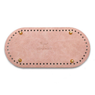 箱包配件 仿真皮底板diy钩织编织包底带logo升级加硬手工包底品质