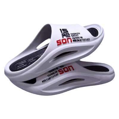 新款男拖鞋夏季外穿踩屎感厚底