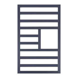 系统窗户防护栏断桥窗免钉儿童防护格铝合金栏杆防盗窗格网防坠落