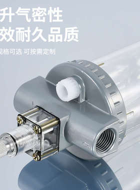 空气过滤器高压油水分离器QSLH空压机QSL油雾器QIU-8/10/15/25/40