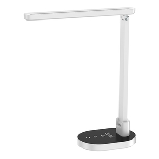 雅格国AA时钟台灯护眼学习专用书桌阅读大学生宿舍充电2025年新款