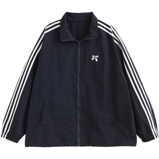 诺诺公主S1N 外套女初中生2026春秋装新款女大童夹棉高中学生上衣