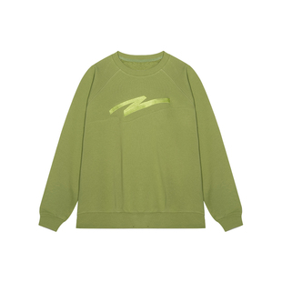 有志者UZIS秋冬保暖运动卫衣男士圆领宽松纯棉休闲长袖套头衫锦纹