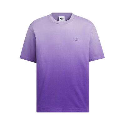 Adidas阿迪达斯三叶草男装2025秋季新款DIP DYE TEE短袖T恤KH1076