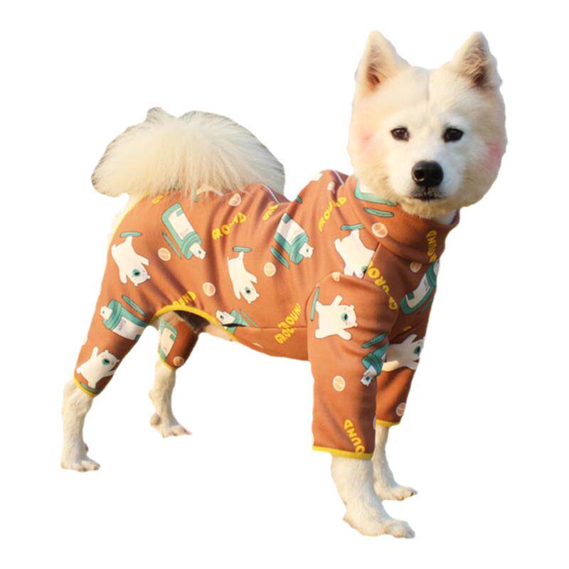 秋冬金毛狗衣服柴犬杜宾四脚衣服