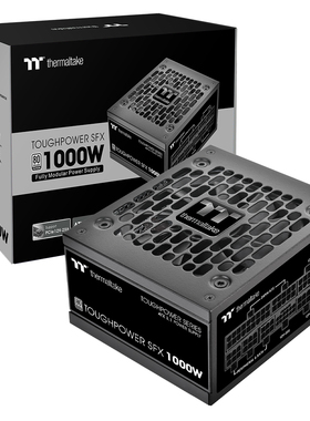 TT钢影SFX额定1000W台式机电脑电源850W白金电源750W全模组ATX3.1