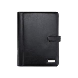 a4多功能文件夹皮质商务定制logo封面刻字高档皮面带计算器经理销售签约量房谈单本办公合同销讲公文资料板夹