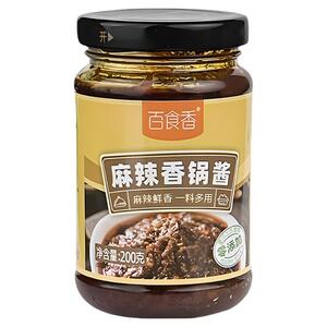 百食香麻辣香锅酱200g调味料麻辣鲜香排骨鸭掌鸡翅干锅酱火锅底料
