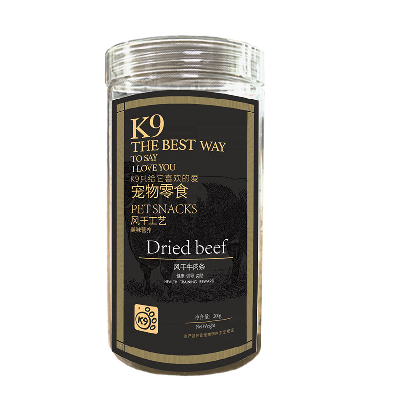 风干手撕牛肉粒成幼犬宠物狗零食