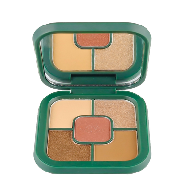 包子星四色初学者眼影盘大地色便携哑光闪粉珠光防水平价小众学生