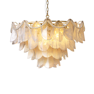 凯乔 云雾轻奢吊灯 后现代客厅餐厅法式灯创意个性卧室房间设计师