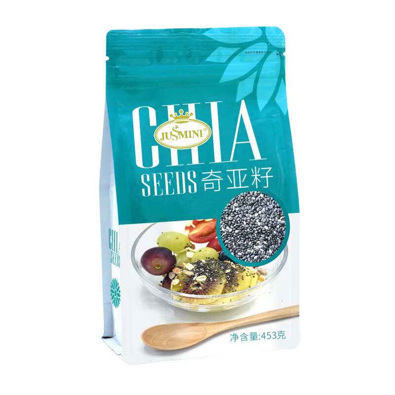 JUSSMINI墨西哥进口奇亚籽奇雅子奇异籽Chia Seed饱腹脂0低代餐