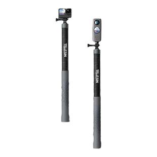 泰迅超长自拍杆碳纤维3米适用gopro13运动相机360度全景大疆action3/4手机insta360伸缩拍摄直播手持三脚支架