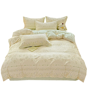 100%新疆纯棉被套单件150x180x200x230cm全棉被罩宿舍1.5米被褥套