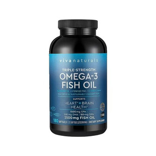 美国进口Viva高纯度rTG深海鱼油DPAomega3欧米伽3DHA软胶囊180粒