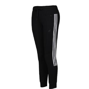 Adidas/阿迪达斯女子基础款经典黑白薄款针织收腿运动长裤cx5174