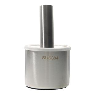 三爱思 304不锈钢研钵K62 带盖家用捣蒜器研磨器 蒜臼子捣碎罐石臼擂钵捣药舂钵 物理化学生物实验器材耗材