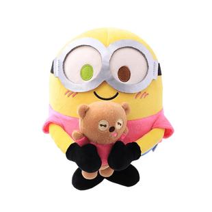 环球影业小黄人形影不离毛绒新款公仔女生礼物可爱安抚玩偶玩具