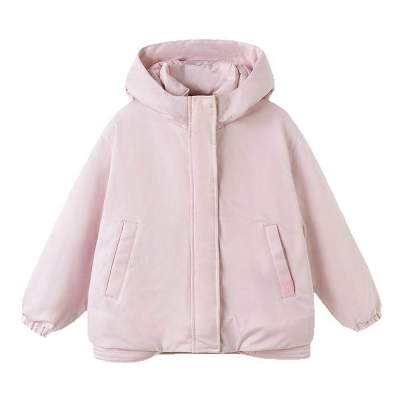 巴拉巴拉棉服女童连帽外套保暖潮
