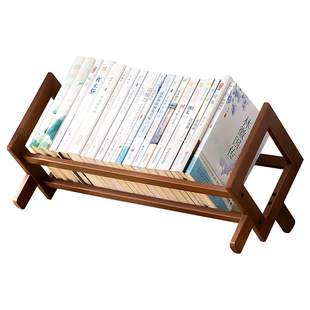 桌面小型书架收纳置物架办公室桌上整理客厅餐桌台面多层摆放简约