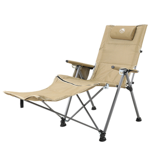 露营沙滩椅户外折叠椅便携式午休靠背休闲躺椅野外钓鱼椅