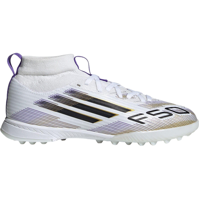 Adidas/阿迪达斯正品2025儿童系带训练中帮运动足球鞋JI3550