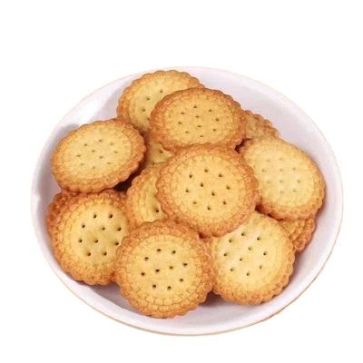 日式海盐小圆饼牛奶薄脆饼干单独小包装营养儿童休闲小零食品整箱