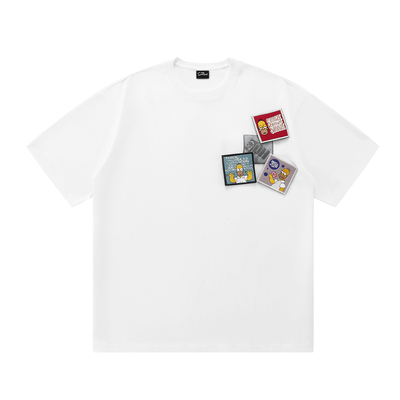 辛普森一家T恤2026夏季新款纯棉卡通印花休闲百搭学生透气短袖男