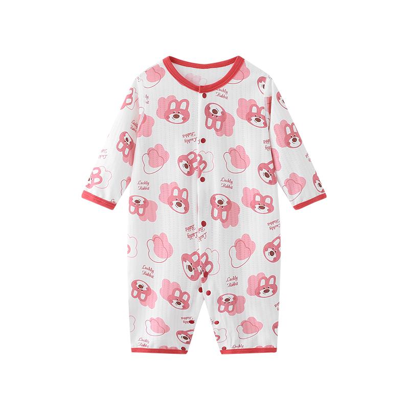 连体衣服空调服哈衣爬服睡衣家居