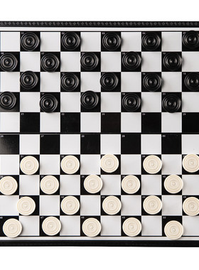 国际跳棋100格磁性折儿童益智