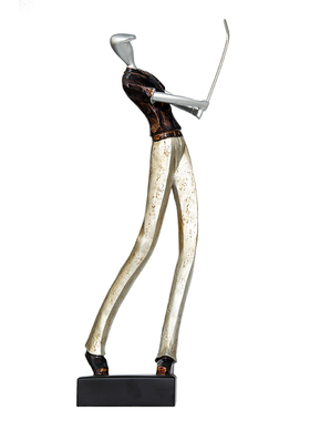 书房电视柜人物欧式风家居装饰