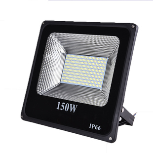 LED投光灯户外防水灯200W广告投射灯室外照明超亮工地探照灯强光