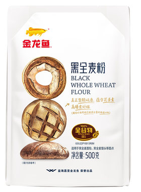 粗粮全麦粉金龙鱼全麦面包馒头