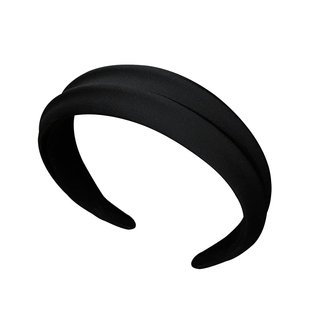 简约缎面发箍女款2026新款高颅顶日常外戴发卡高级感短发洗脸头箍