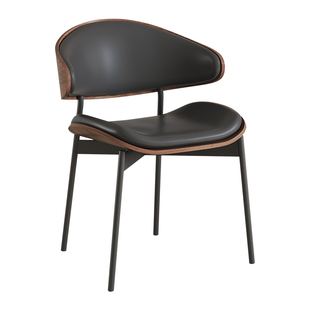 意式极简设计师家用餐椅2026新款靠背椅子伊姆斯别墅岛台高端餐椅