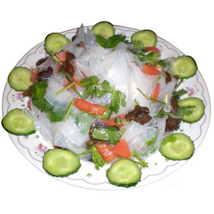 仙佳粉皮1600克(400gx4袋)绿豆淀粉凉皮干粉皮干货凉皮定陶特产